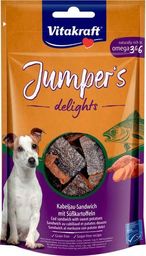 Vitakraft VITAKRAFT PIES JUMPERS DELIGHTS SANDWICH 80g ryba