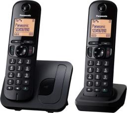 Telefon stacjonarny Panasonic  KX-TGC212 Czarny 
