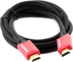Kabel Conotech HDMI - HDMI 5m black red (NS-005R)