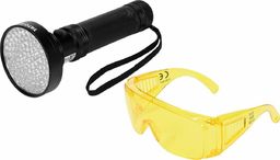 Yato Latarka UV YT-08582 100 LED + okulary