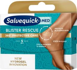Salvequick  SALVEQUICK_Blister Rescue 360 Protective Care plastry na pęcherze na piętach 5szt.