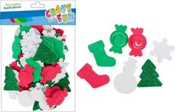 Craft with Fun CF OZDOBA BN EVA MIX SPRZYL 80SZT PBH 12/288