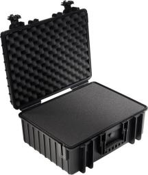 Walizka foto B&W International Type 6000 black incl. pre-cut foam (6000/B/SI)