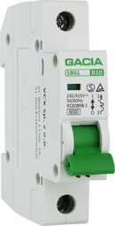 GACIA B10 1P 6kA Wyłącznik nadprądowy bezpiecznik typ S eska SB6L B 1P 10A GACIA 9629