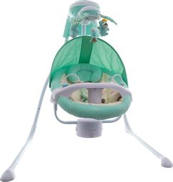 EURObaby Huśtawka elektroniczna TY801M green