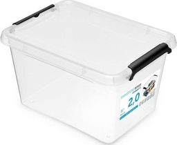 ORPLAST Organizer Przezroczysty Uniwersalny Pojemnik do Przechowywania 2 L Orplast SimpleStore uniwersalny