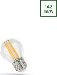 Spectrum LED LED KULKA E-27 230V 6WCOG WW CLEAR SPECTRUM unihimp
