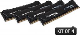 Pamięć HyperX Savage, DDR4, 16 GB, 2133MHz, CL13 (HX421C13SBK4/16)