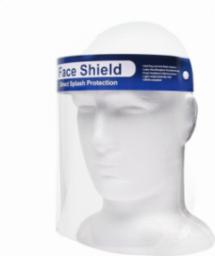 Omega OMEGA FULL FACE SHIELD MASK CLEAR FLIP UP VISOR DUSTPROOF PROTECTION SAFETY WORK 1 PCS BAG [45324]