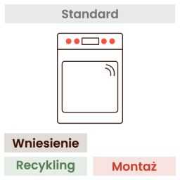  Montaż kuchenki
