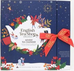 Kalendarz adwentowy English Tea Shop Zestaw herbatek światecznych (25x2) BIO* 50 g