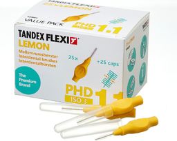 Tandex (25 szt.)szczoteczek Flexi Fine Lemon (żółty)