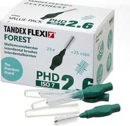 Tandex (25 szt.) szczoteczek Medium FOREST 2,6 (gruby)