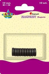 Titanum Magnesy okrągłe, średnica 5 mm, 10szt, CRAFT-FUN