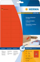 Herma Etykiety kolorowe A4, papier matowy czerwony, 960 szt (4367)