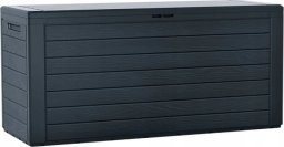 Skrzynia ogrodowa Prosperplast WoodeBox 280 l Antracyt