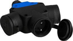 TB Energy Jednofazowe gniazdo trójdrożne 3x16A 230V IP44 rozgałęźnik TpE 8522