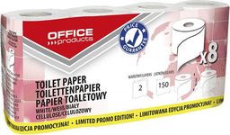 Office Products Papier toaletowy celulozowy OFFICE PRODUCTS, 2-warstwowy, 150 listków, 15m, 8szt., biały