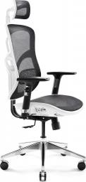 Krzesło biurowe Diablo Chairs V-Basic Biało-czarne