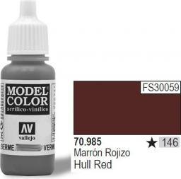 Vallejo Farba Nr146 Hull Red Matt 17ml - 70985