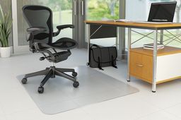 Q-Connect Mata pod krzesło Q-CONNECT, na podłogi twarde, 150x120cm, prostokątna