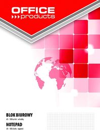 Office Products Blok techniczny A5 100k biały