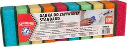 Office Products Gąbka do zmywania OFFICE PRODUCTS Standard, 10szt., mix kolorów