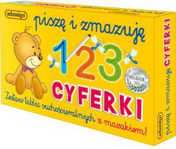 Adamigo Zestaw piszę i zmazuję cyferki - 6601