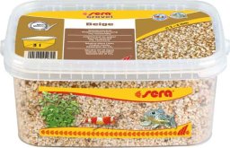 Sera Żwirek do akwarium Żwirek beżowy O 2 - 4 mm 3 l