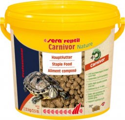 Sera Reptil Professional Carnivor Nature 3.800 ml, granulat - gady, pokarm uzupełniający