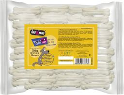 Hau&Miau KOŚĆ PRASOWANA BIAŁA 7,5cm, 50szt/op, 750g/op