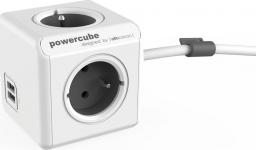 PowerCube Przedłużacz Extended USB 1,5m szary (2402GY/FREUPC)