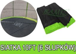 Joko Siatka do Trampoliny 10FT - 6 pól Zielona