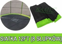 Joko Siatka do Trampoliny 12FT - 8 pól Zielona
