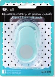 Dalprint Dziurkacz ozdobny do papieru i pianki 2.5 cm Koło