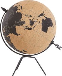 Beliani Globus korkowy 35 cm brązowy BATTUTA