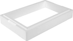 Arpax Ring powiększający do termoboxu pudełka termicznego ze stryropianu 580x380x90mm Arpack Ring powiększający do termoboxu pudełka termicznego ze stryropianu 580x380x90mm Arpack