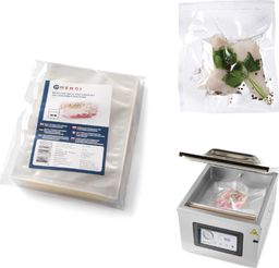 Hendi Worki do gotowania Sous vide i do pakowarek prózniowych komorowych 200x300mm 100szt. Worki do gotowania Sous vide i do pakowarek prózniowych komorowych 200x300mm 100szt.