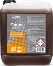 Clinex Skuteczny silny płyn do mycia pieców konwekcyjno-parowych wędzarni CLINEX Smog 5L Skuteczny silny płyn do mycia pieców konwekcyjno-parowych wędzarni CLINEX Smog 5L
