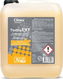 Clinex Płyn do maszynowego i ręcznego prania dywanów i tapicerki CLINEX Textile EXT 5L Płyn do maszynowego i ręcznego prania dywanów i tapicerki CLINEX Textile EXT 5L