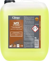 Clinex Płyn do mycia silnie zabrudzonych podłóg posadzek CLINEX M9 Strong 10L Płyn do mycia silnie zabrudzonych podłóg posadzek CLINEX M9 Strong 10L