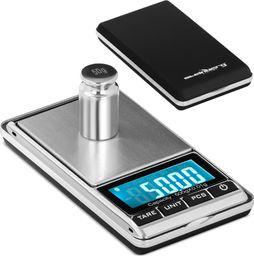 Steinberg Waga precyzyjna jubilerska kieszonkowa zliczanie sztuk LCD 500 g / 0.01 g Waga precyzyjna jubilerska kieszonkowa zliczanie sztuk LCD 500 g / 0.01 g