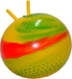 Arpax Piłka do skakania tęczowa 55cm