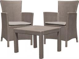 Allibert Meble ogrodowe ROSARIO BALCONY SET - cappuccino