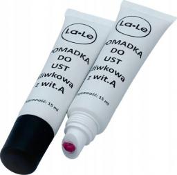La-le Pomadka do Ust Śliwkowa z wit. A 15 ml