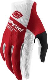 100% Rękawiczki 100% CELIUM Glove cherry silver roz. L (długość dłoni 193-200 mm) (NEW)