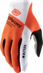 100% Rękawiczki 100% CELIUM Glove fluo orange white roz. XL (długość dłoni 200-209 mm) (NEW)