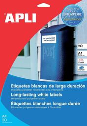 Apli Etykiety poliestrowe APLI 105x148 (AP1227)