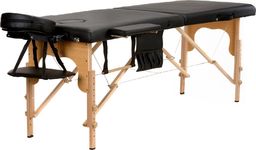 Bodyfit Stół, łóżko do masażu 2-segmentowe drewniane