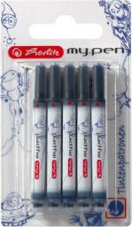 Herlitz NABOJE DO PIÓRA MY PEN 5szt. NIEBIESKIE (10999852)